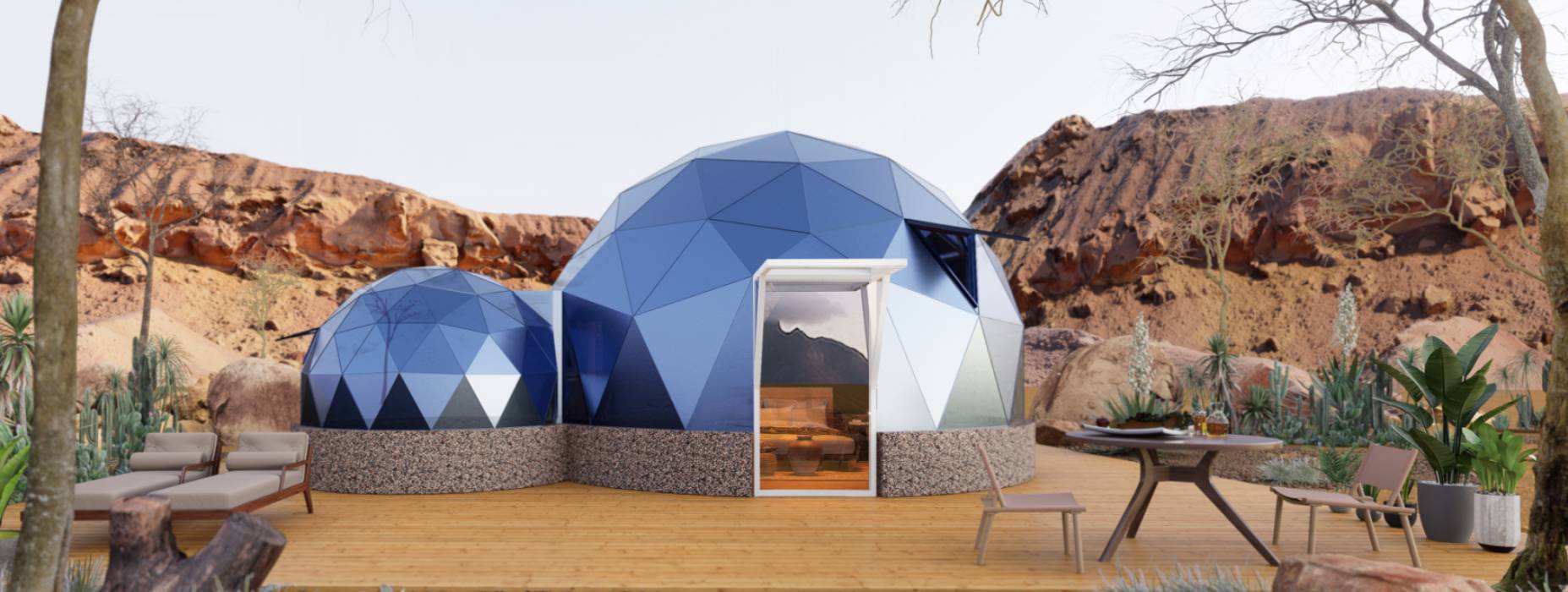 江永县球形智能光伏玻璃星空房